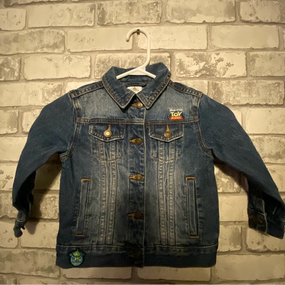 Disney Store Toy Story Jean Jacket Size 3 - Picture 2 of 7